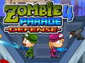 Mchezo Ulinzi wa Msimamo wa Zombie 4 online