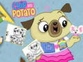Mchezo Kitabu cha Rangi Chip na Viazi online