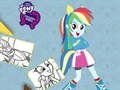Mchezo Kitabu cha Kuchora cha Equestria Girls online