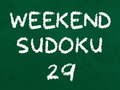 Mchezo Sudoku ya Mwisho wa Wiki 29 online