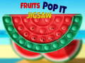 Mchezo Matunda Pop It Puzzle online