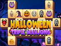 Mchezo Mahjong Tatuu la Halloween online