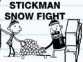 Mchezo StickMan Mapambano ya Theluji online