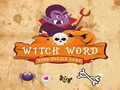 Mchezo Mchezo wa Picha za Maneno ya Wachawi wa Halloween online