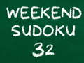 Mchezo Sudoku ya Mwisho wa Wiki 32 online