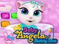 Mchezo Wakati wa Kuoga Baby Angela online