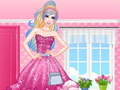 Mchezo Blonde katika Pink online