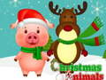 Mchezo Krismasi Wanyama  online