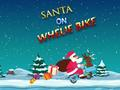 Mchezo Santa Katika Baiskeli online