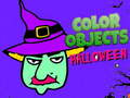 Mchezo Vitu vya Rangi Halloween online