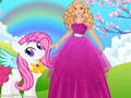 Mchezo Barbie na Mavazi ya Pony online