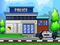 Mchezo Kukimbia kutoka kituo cha polisi online