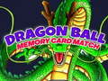 Mchezo Mechi ya Kadi ya Kumbukumbu ya Dragon Ball online
