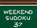 Mchezo Sudoku ya Mwisho wa Juma 37 online