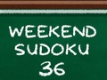 Mchezo Sudoku ya Mwisho wa Juma 36 online