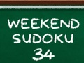 Mchezo Sudoku ya Wikiendi 34 online