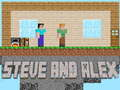Mchezo Steve na Alex online