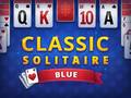 Mchezo Klassiska Solitaire Blå online