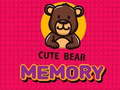 Mchezo Cute Bear Kumbukumbu online