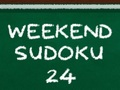 Mchezo Sudoku ya Mwishoni mwa Juma 24 online