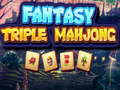 Mchezo Fantasy Tatu Mahjong online