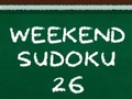 Mchezo Sudoku ya Mwisho wa Wiki 26 online