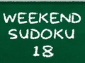 Mchezo Sudoku ya Mwishoni mwa Wiki 18 online