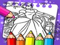 Mchezo Kitabu cha Rangi Cinderella online