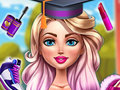 Mchezo Glam College Makeover online