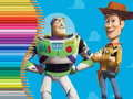 Mchezo Kitabu cha Kuchora kwa Toy Story online