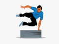 Mchezo Bosi wa Parkour online