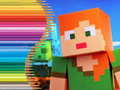 Mchezo Kitabu cha Kuchora kwa Minecraft online