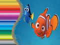 Mchezo Kitabu cha kuchora kwa Kutafuta Nemo online