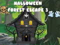 Mchezo Kukimbia kutoka Msitu wa Halloween 3 online