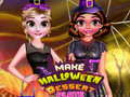 Mchezo Fanya sahani ya dessert ya Halloween online
