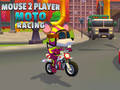 Mchezo Mouse 2 Wachezaji Moto Mashindano online
