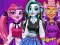 Mchezo Shule ya Upili ya Princess Monster Mash  online