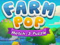 Mchezo Shamba Pop Match-3 Puzzle online