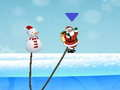 Mchezo Kuruka ya Santa na Snowman online