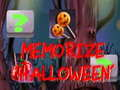 Mchezo Kumbuka Halloween online