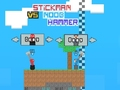 Mchezo Stickman dhidi ya Noob Nyundo online