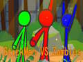 Mchezo StickMan Ndugu dhidi ya Wazombi online