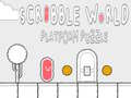 Mchezo Ulimwengu wa Scribble: Puzzle ya Jukwaa online