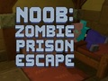 Mchezo Noob: Kutoa kutoka gereza la zombies online