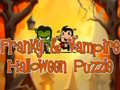 Mchezo Franky & Vampire Puzzle ya Halloween online