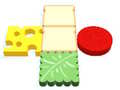 Mchezo Puzzle ya Ku fold Burger online
