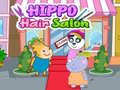 Mchezo Saluni la Nywele la Hippo online