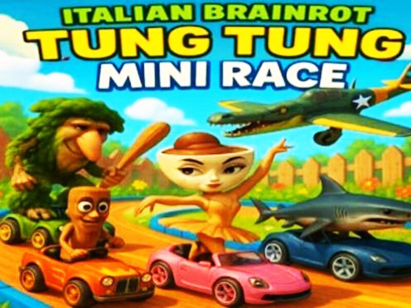 Mchezo Mbio za Brainrot Tung Tung Mini online