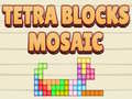 Mchezo Mosaic ya Tetra Block online