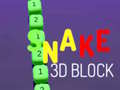 Mchezo Nyoka 3D Block online